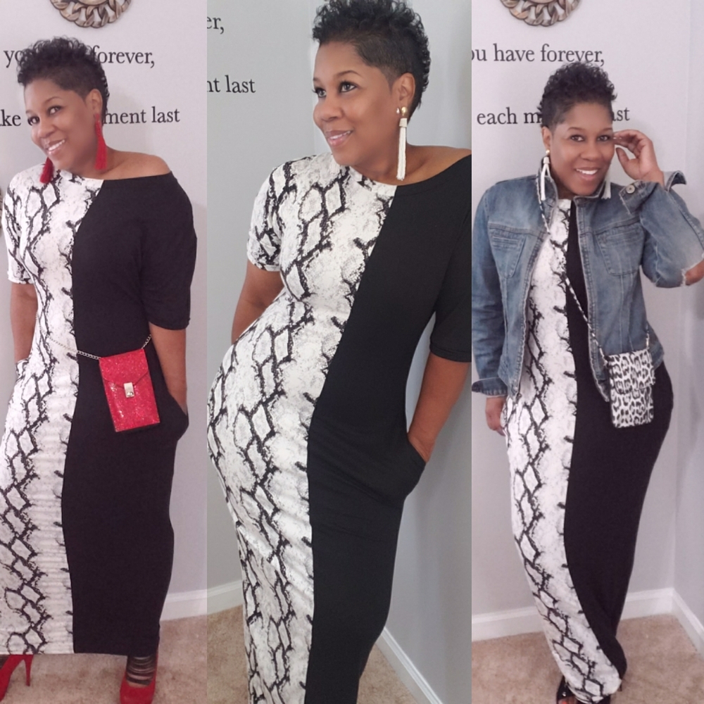 Color Block Dress
